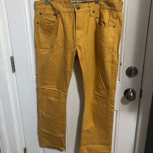 Express Rocco jeans - yellow slim fit